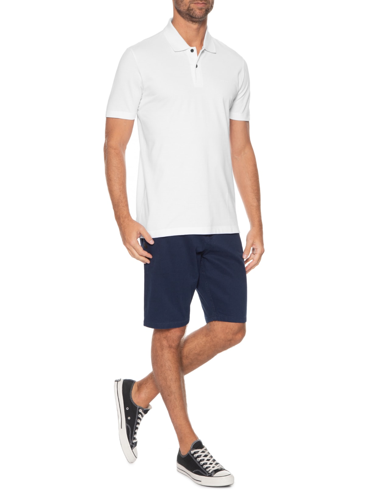 Polo Masculina Light Branco John John