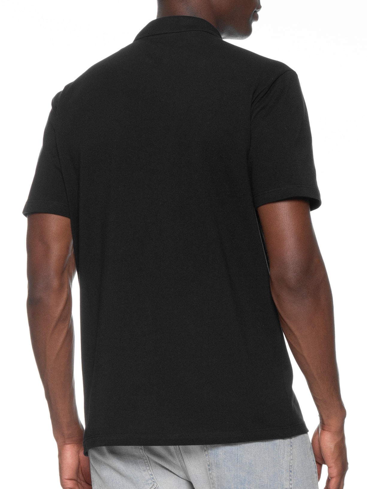 Polo Masculina Light Transfer Preto John John