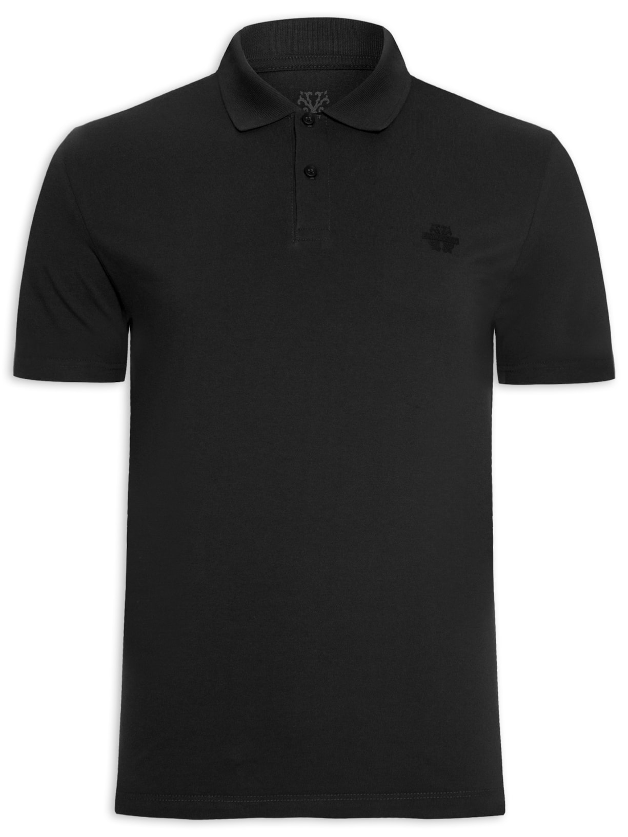 Polo Masculina Light Transfer Preto John John