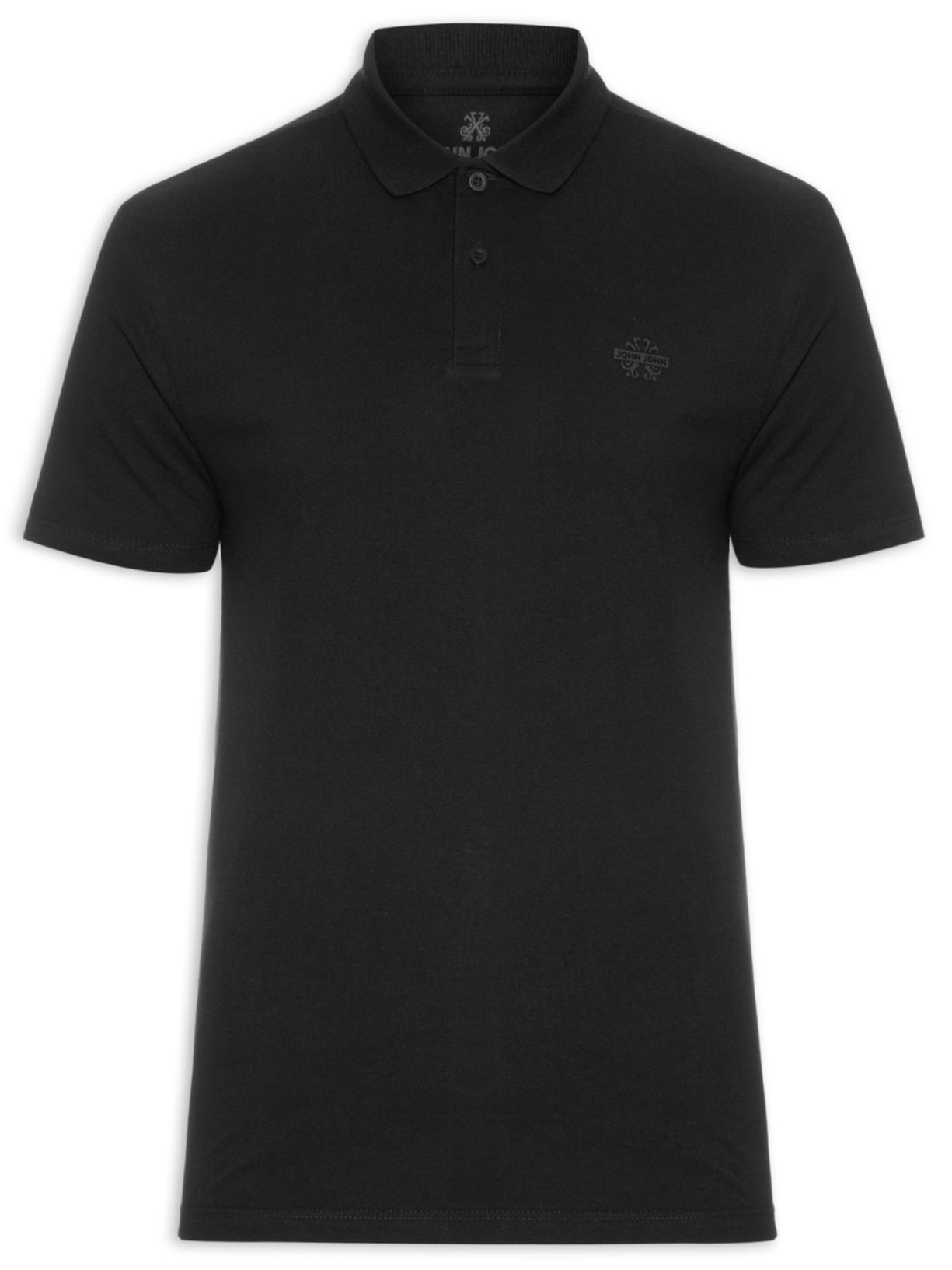 Polo Masculina Light Transfer - Preto