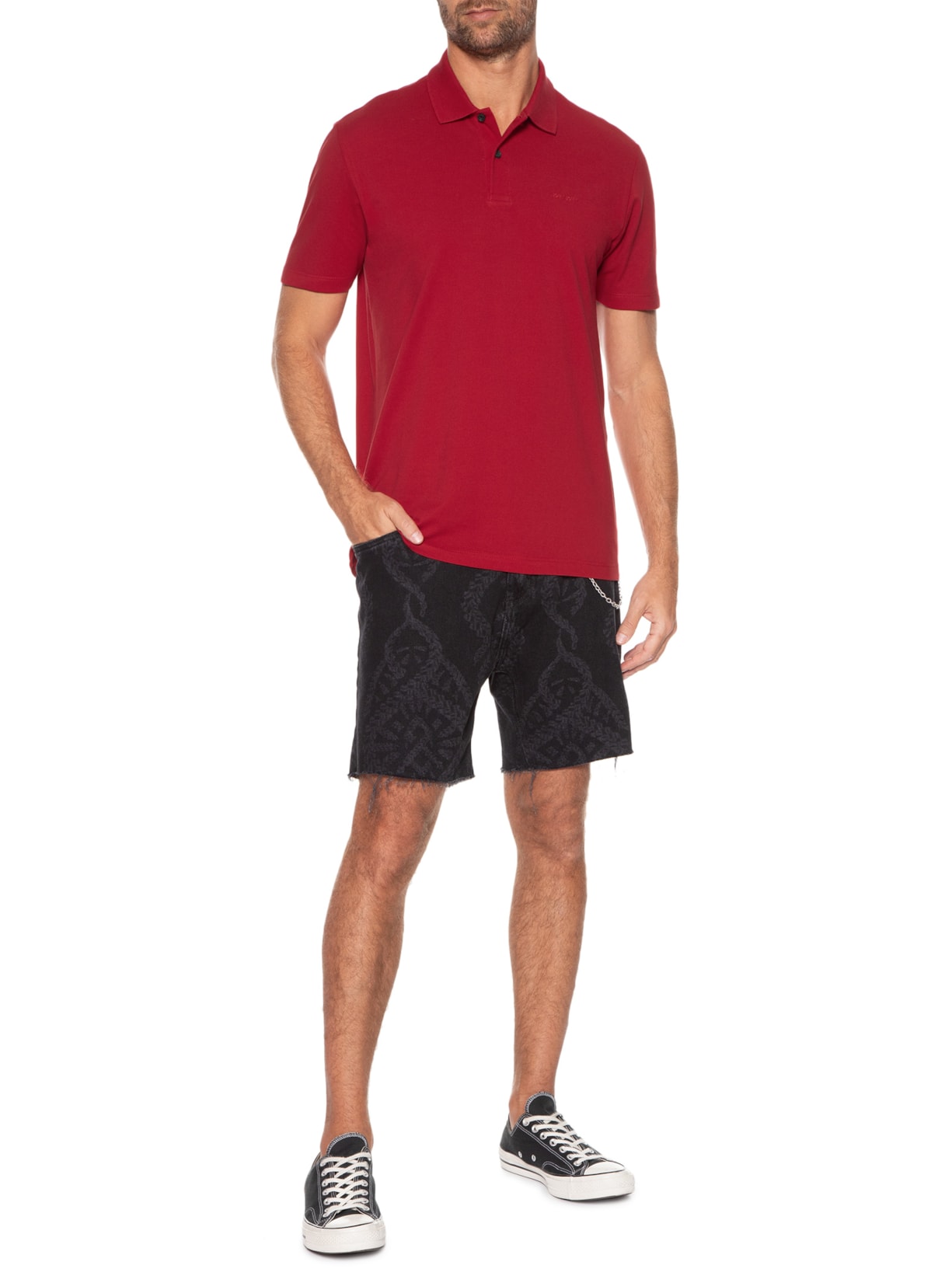 Polo Masculina Light Vermelho John John