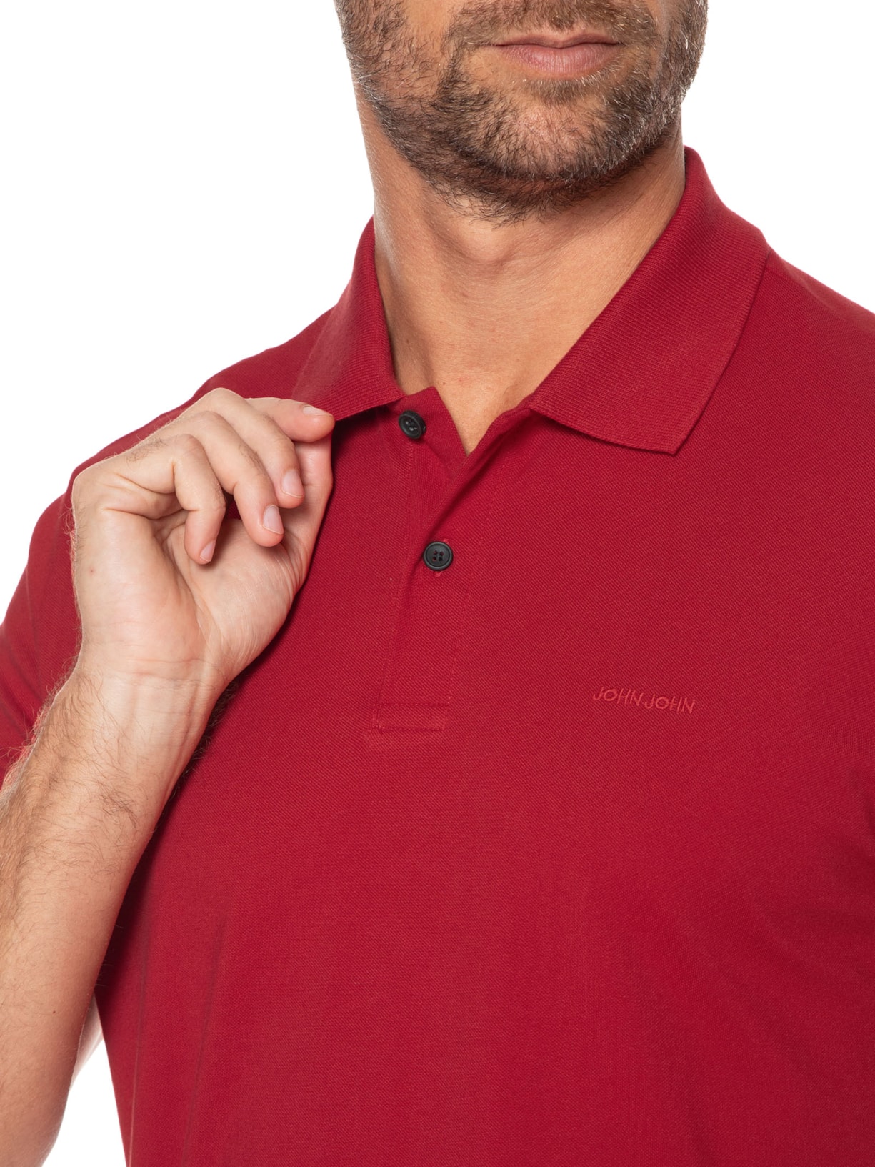 Polo Masculina Light Vermelho John John
