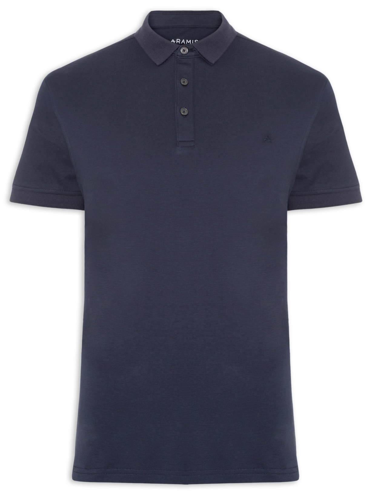 Polo Masculina Liquid Cotton - Azul