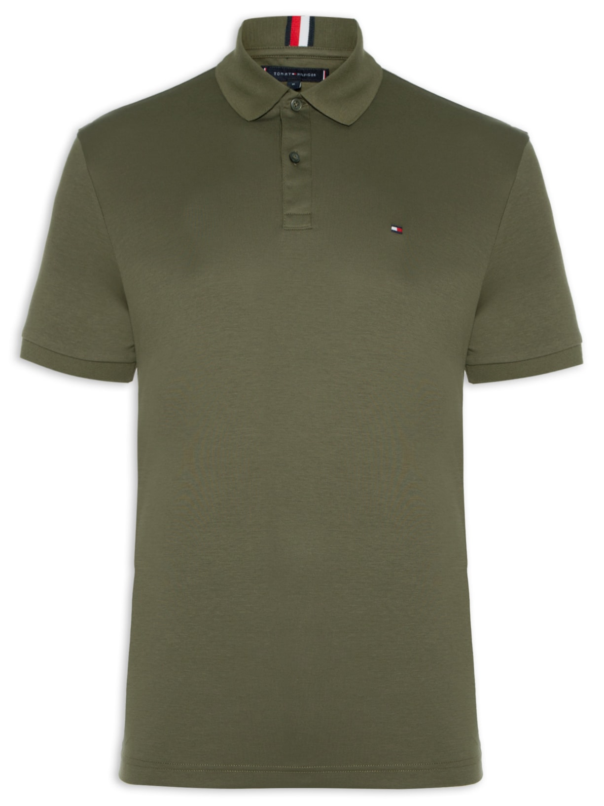 Polo Masculina Liquid Cotton Essential Reg - Verde