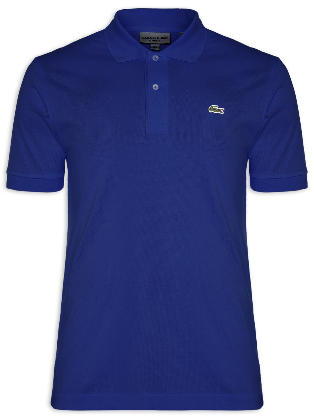 Polo Masculina Lisa - Azul