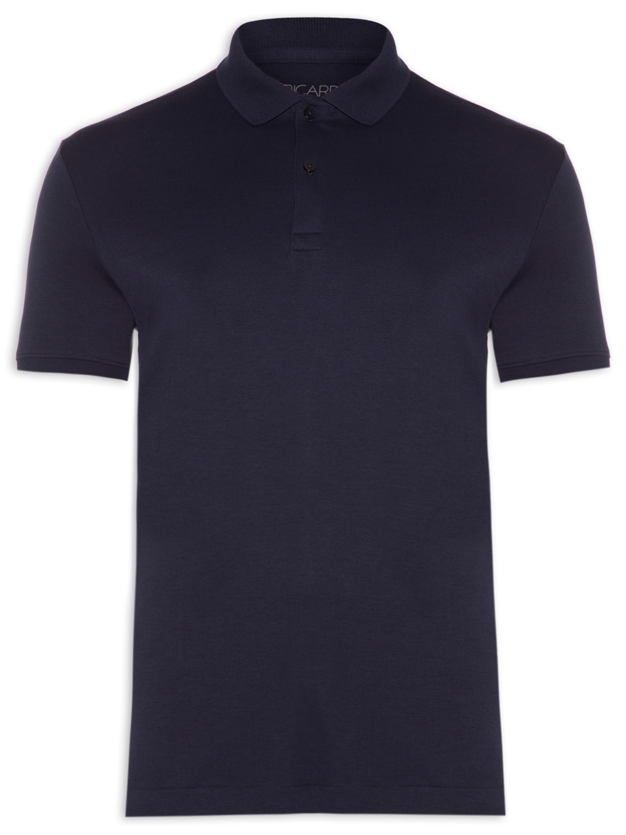 Polo Masculina Lisa - Azul