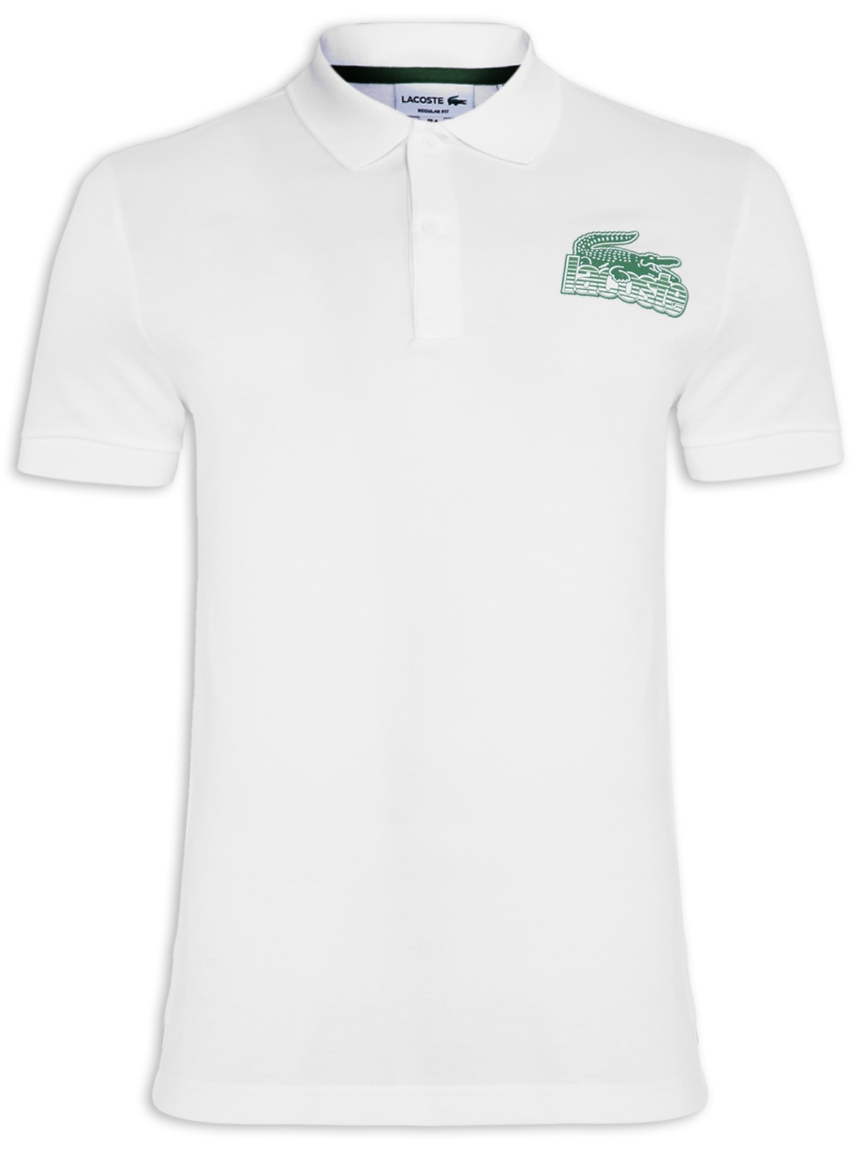 Polo Masculina Lisa - Branco