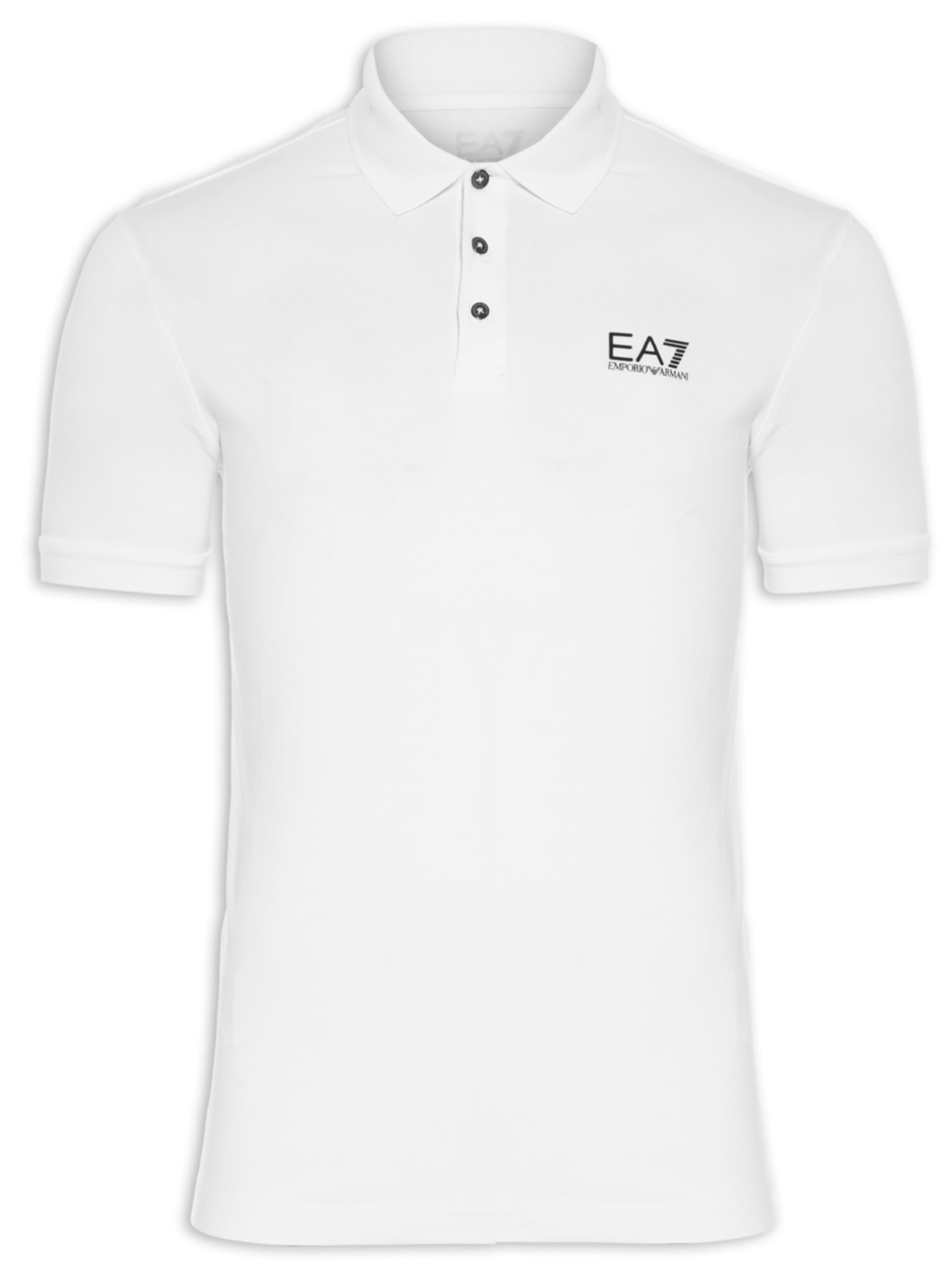 Polo Masculina Lisa - Branco