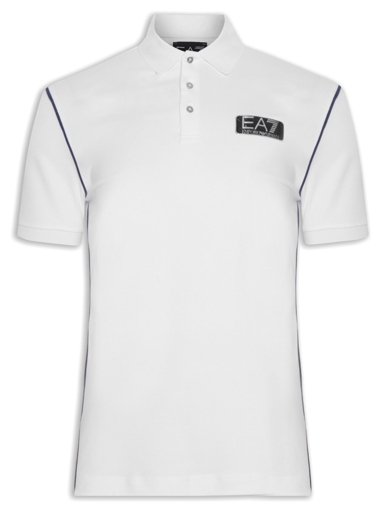 Polo Masculina Lisa - Branco