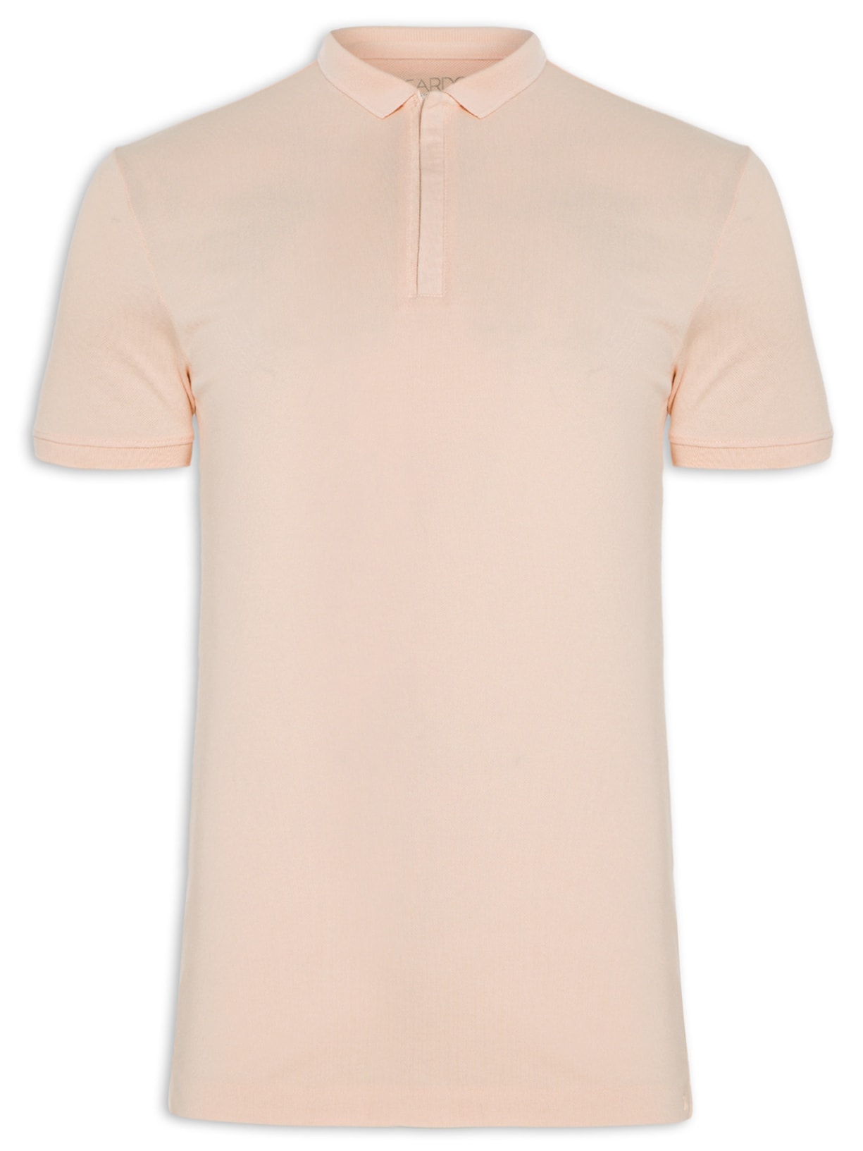 Polo Masculina Lisa - Laranja