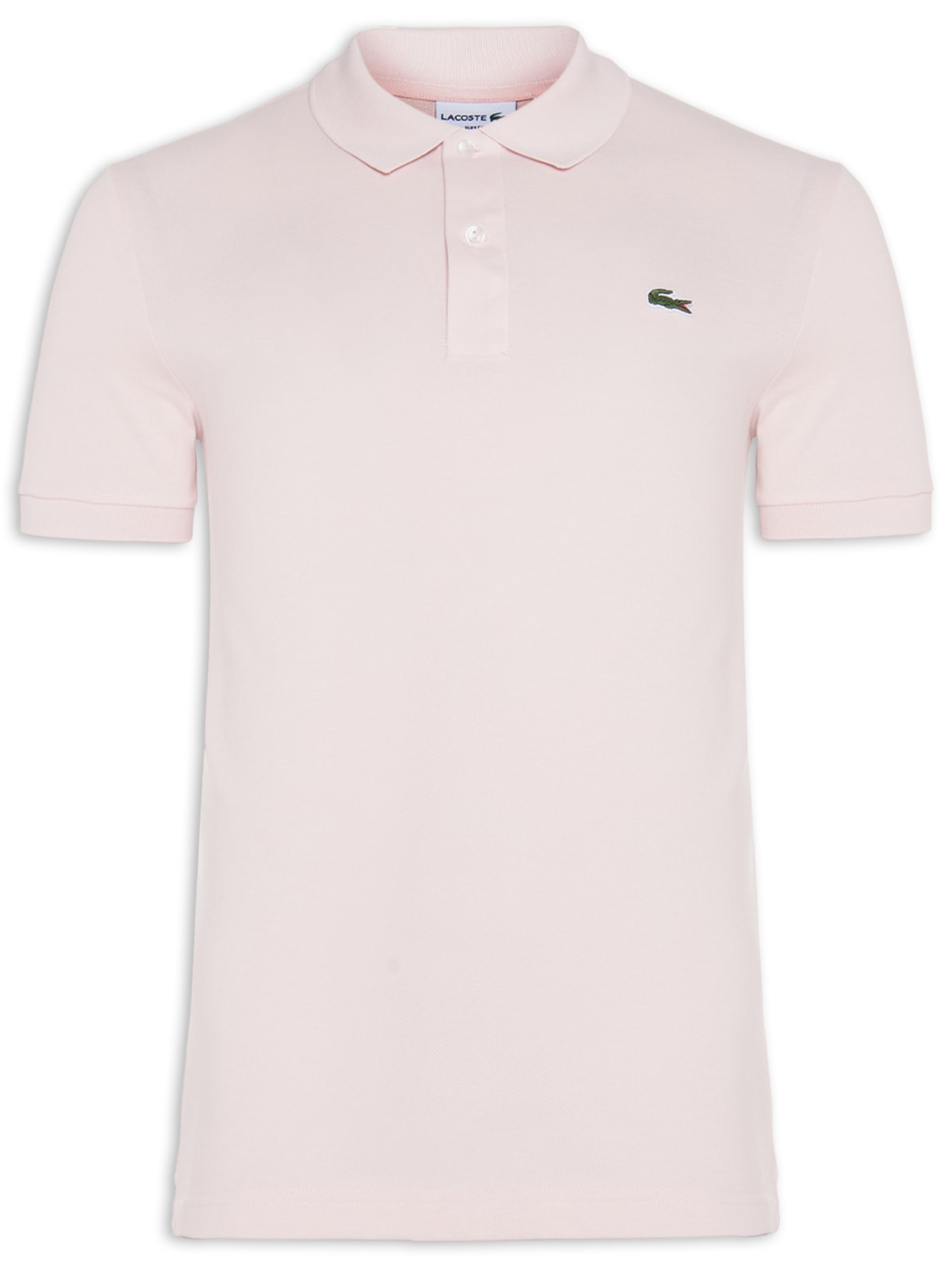 Polo Masculina Lisa - Rosa