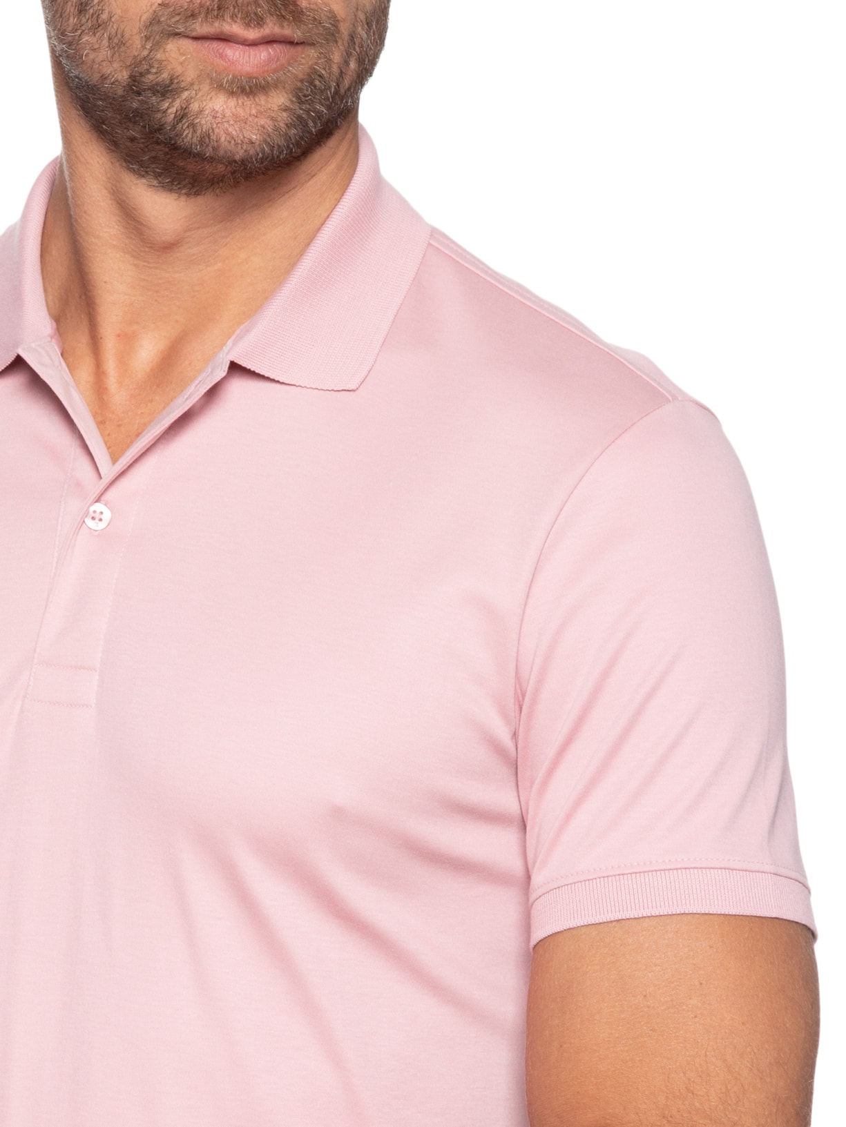 Polo Masculina Lisa Rosa Ricardo Almeida