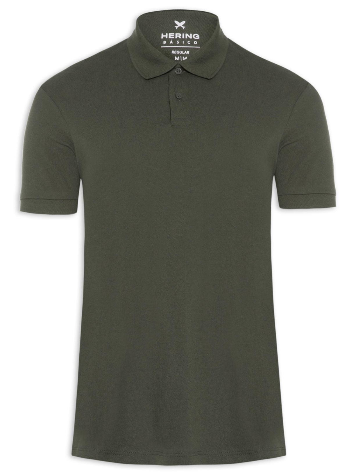 Polo Masculina Lisa - Verde