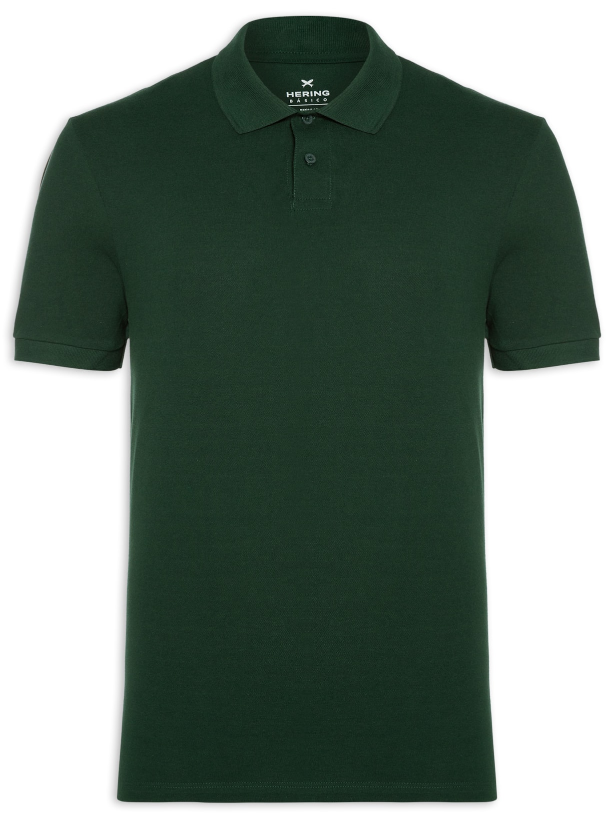 Polo Masculina Lisa - Verde