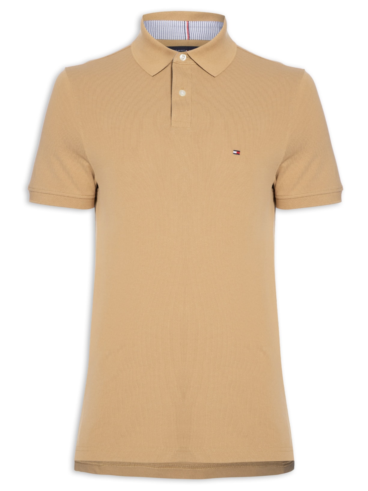 Polo Masculina lm 1985 Regular - Bege