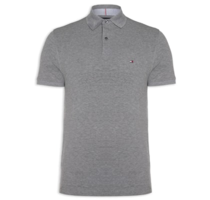 Polo Masculina lm 1985 Regular - Cinza
