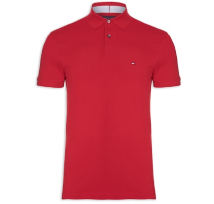 Polo Masculina lm 1985 Regular - Vermelho