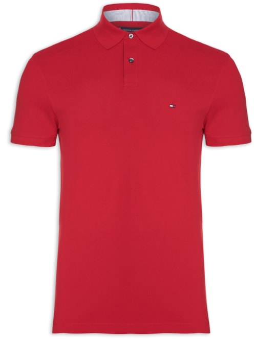 Polo Masculina lm 1985 Regular - Vermelho