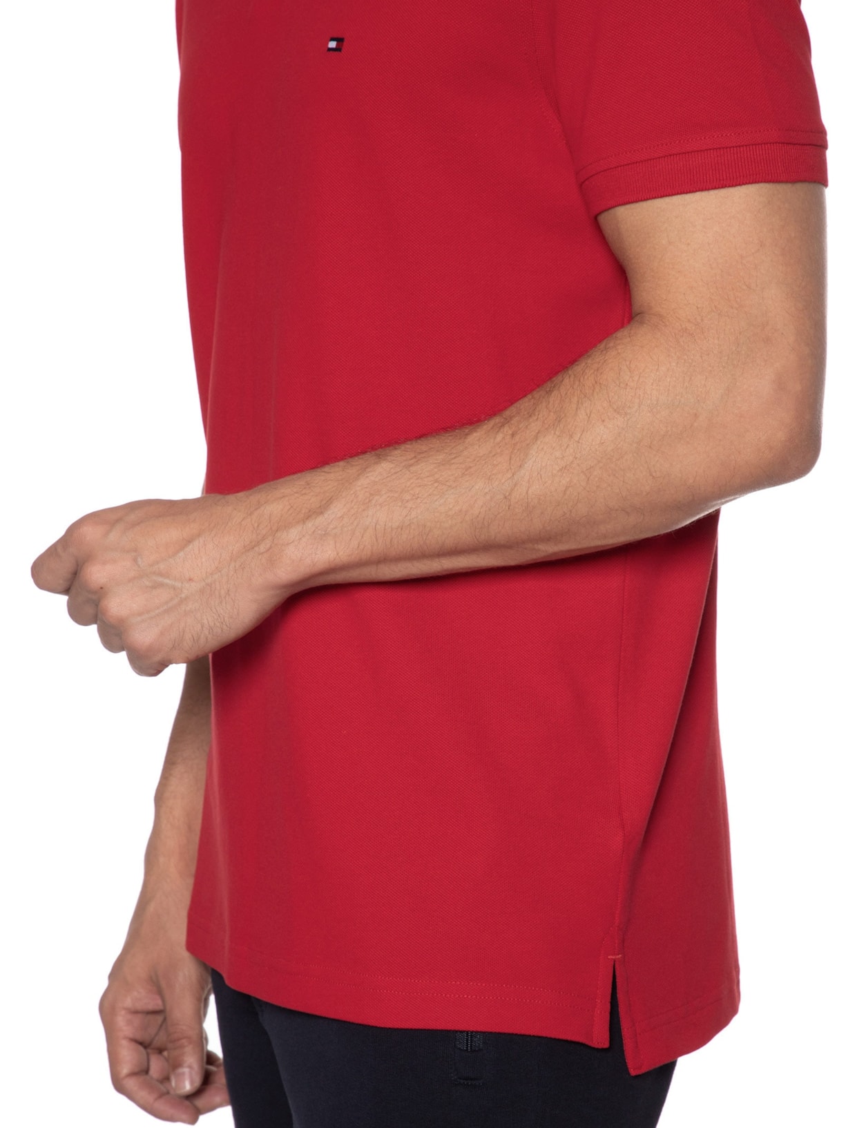 Polo Masculina lm 1985 Regular Vermelho Tommy Hilfiger