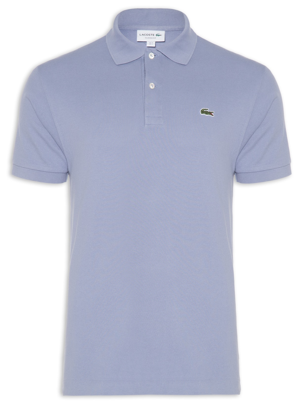 Polo Masculina Logo - Azul
