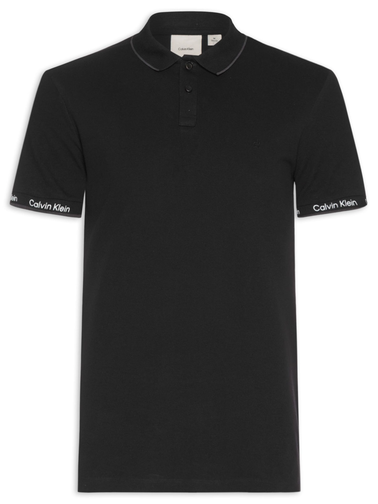 Polo Masculina Logo Punho - Preto