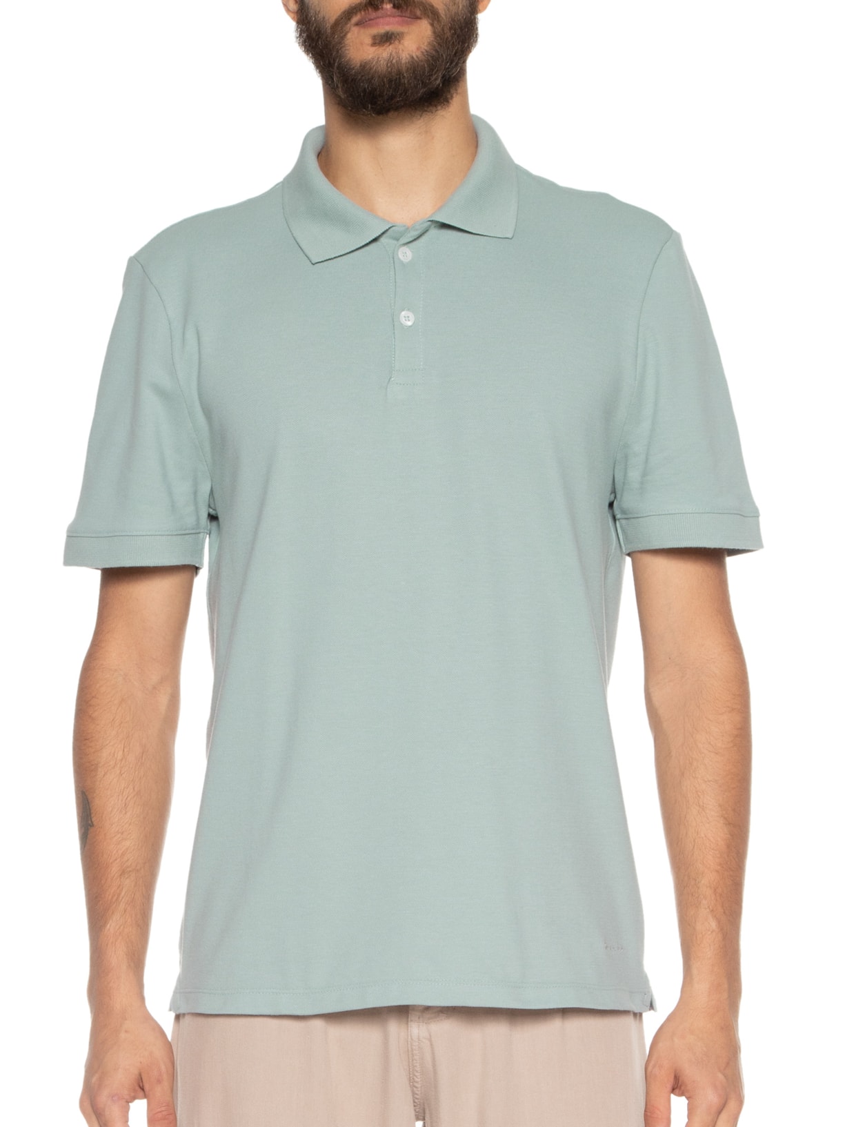 Polo Masculina Madrid Azul Barche