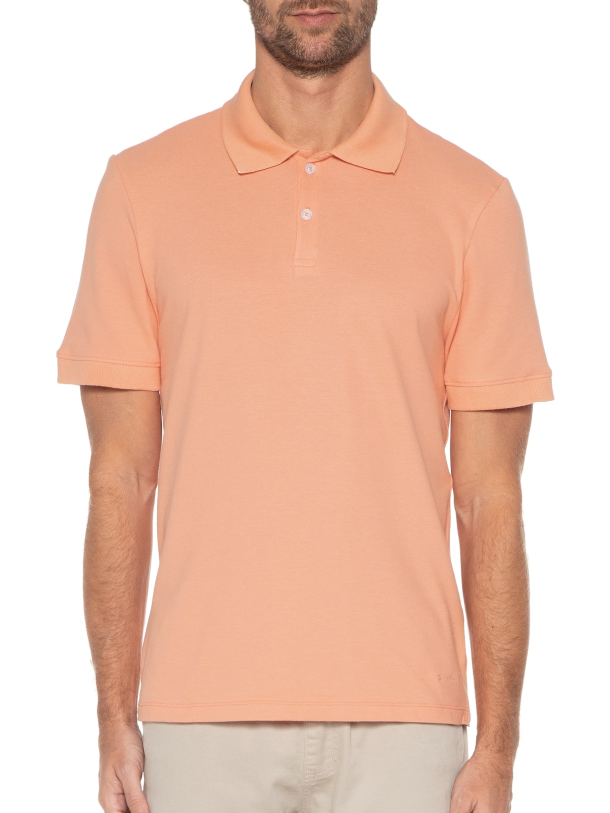 Polo Masculina Madrid Laranja Barche