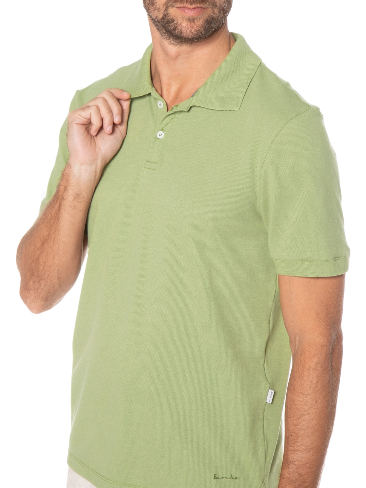 Polo Masculina Madrid Verde Barche