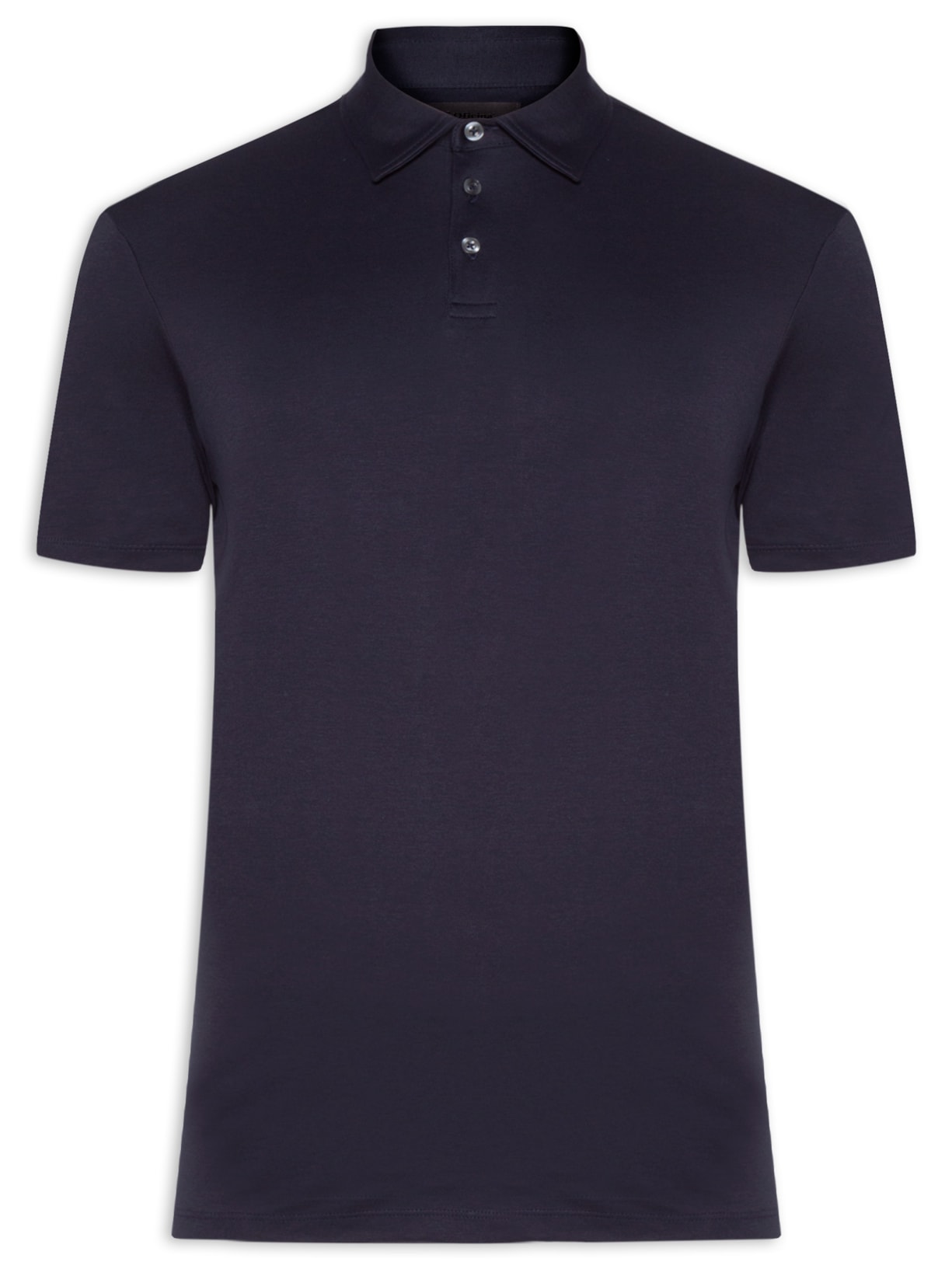Polo Masculina Malha Premium - Azul