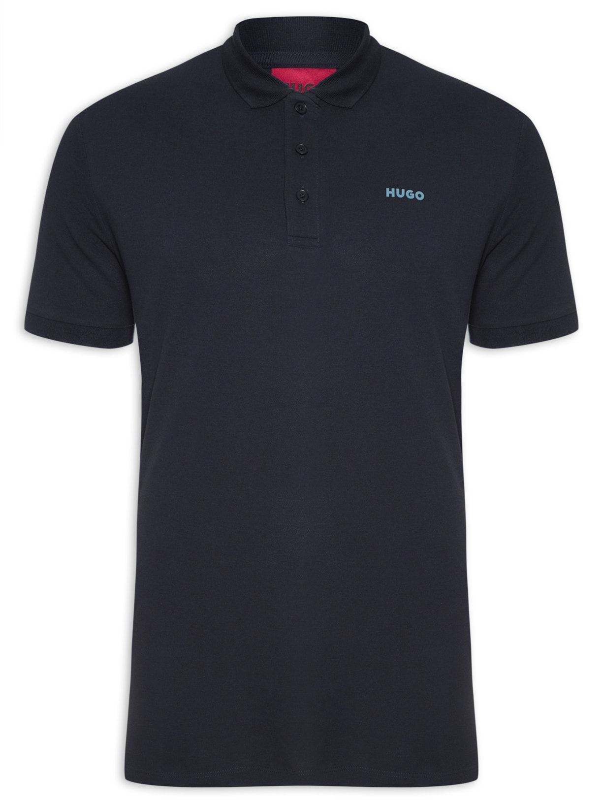 Polo Masculina Manga Curta - Azul