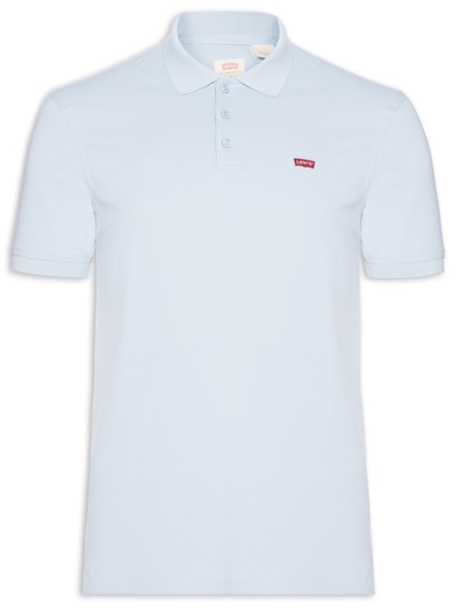 Polo Masculina Manga Curta - Azul