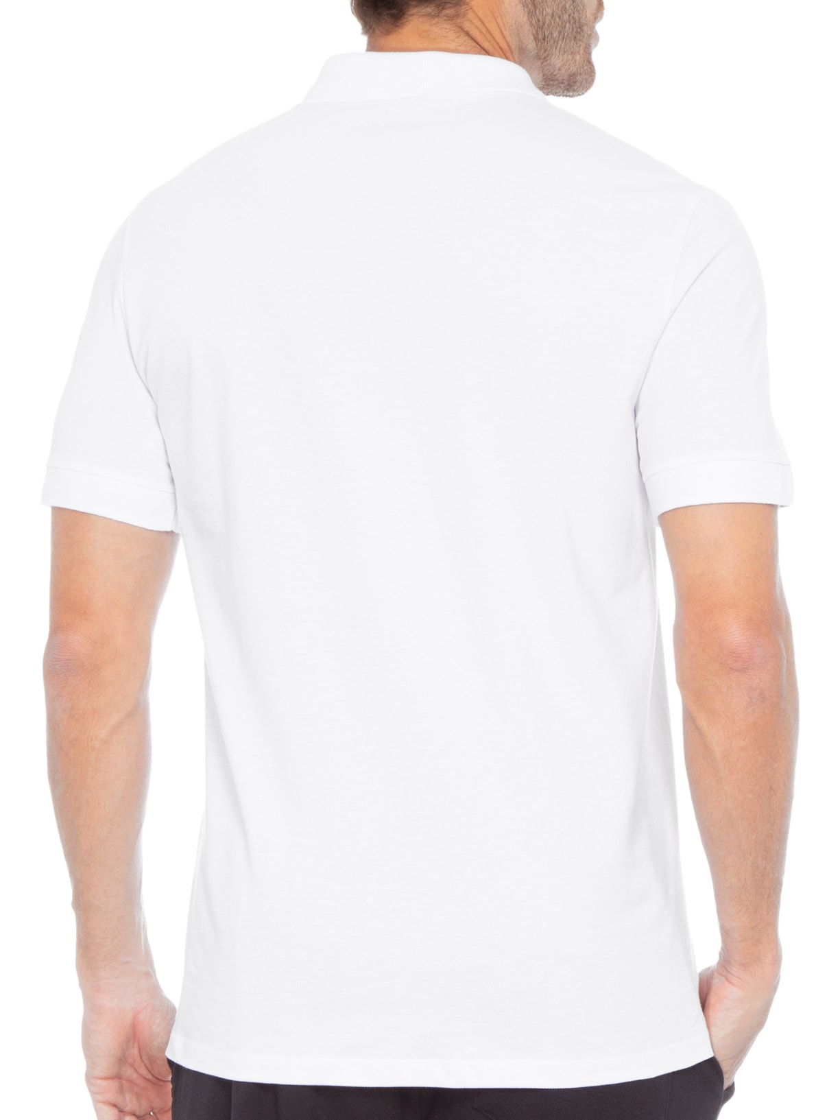 Polo Masculina Manga Curta Branco  Hering