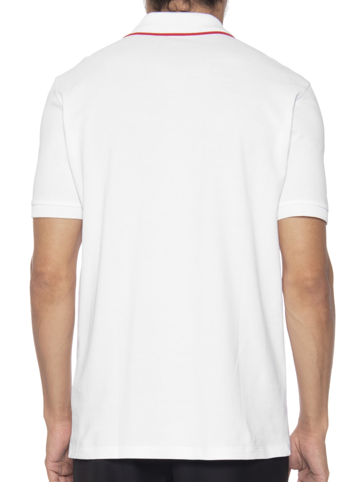 Polo Masculina Manga Curta Demlock Branco Hugo