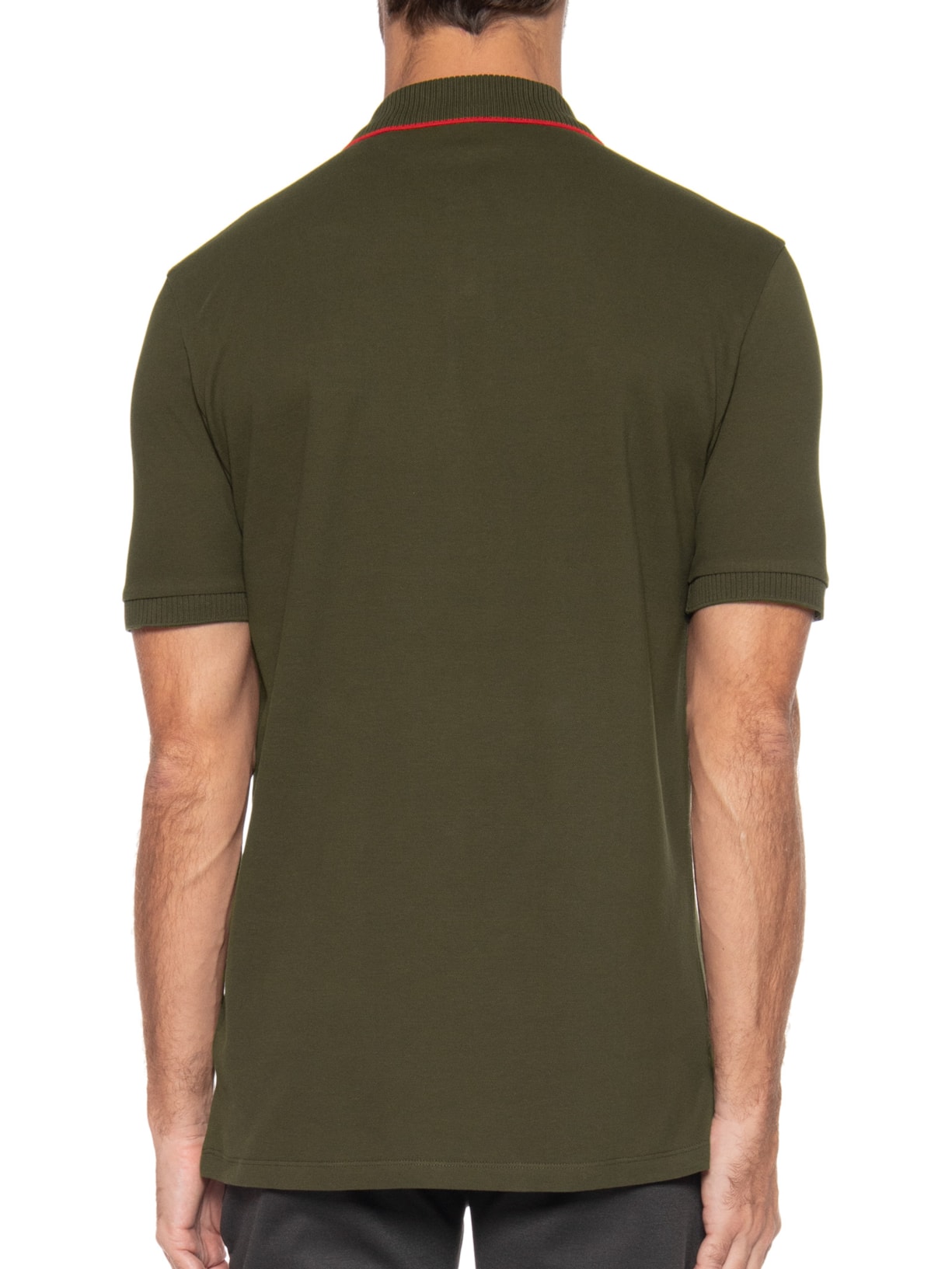 Polo Masculina Manga Curta Demlock Verde Hugo