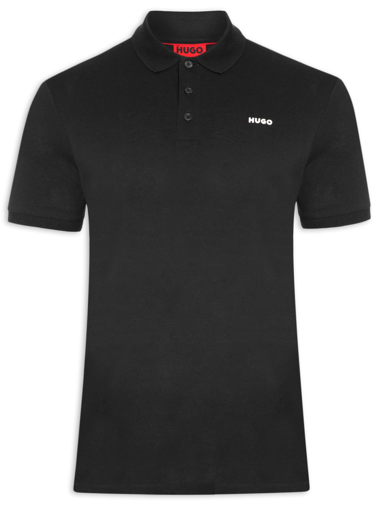 Polo Masculina Manga Curta Donos 222 - Preto