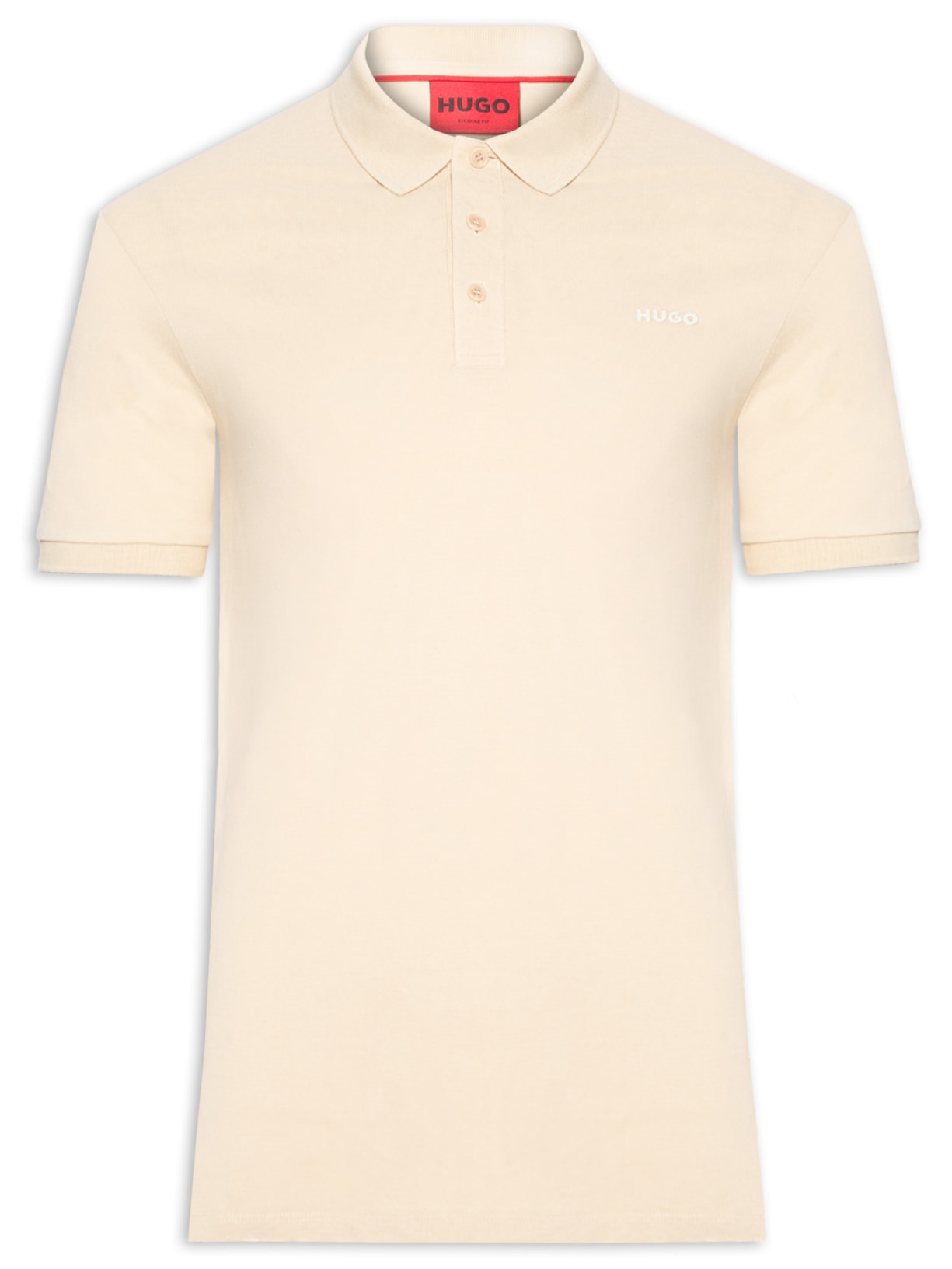Polo Masculina Manga Curta Donos - Bege