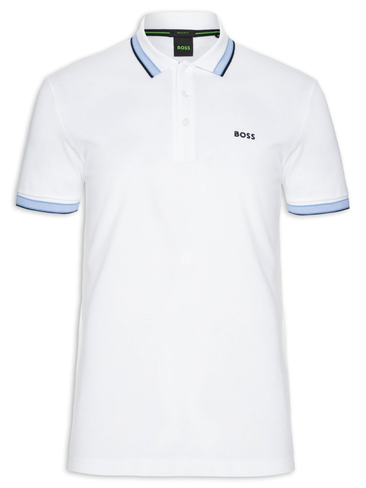 Polo Masculina Manga Curta Paddy - Off White
