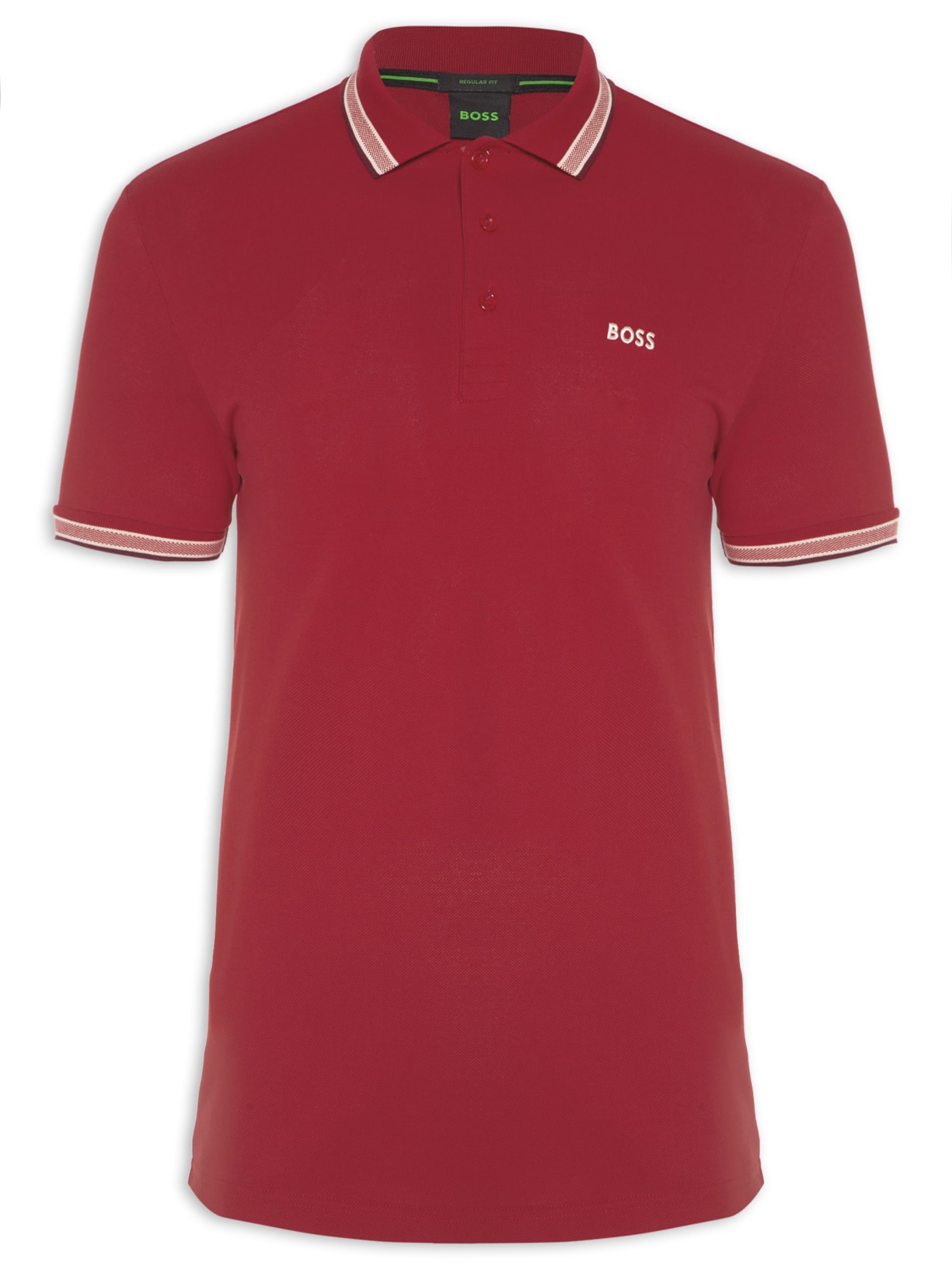 Polo Masculina Manga Curta Paddy - Vermelho