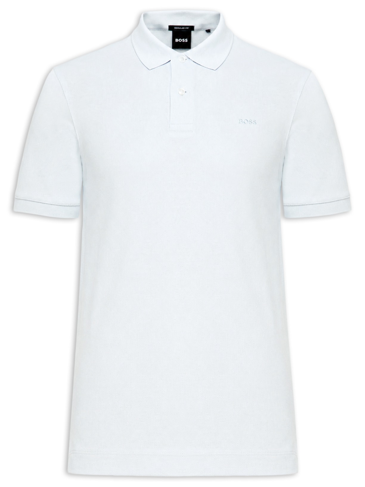 Polo Masculina Manga Curta Pallas Azul Boss