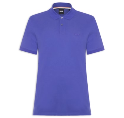 Polo Masculina Manga Curta Pallas - Roxo