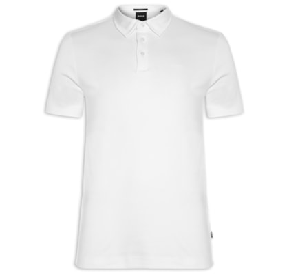 Polo Masculina Manga Curta Palosh 30 Regular fit  - Branco