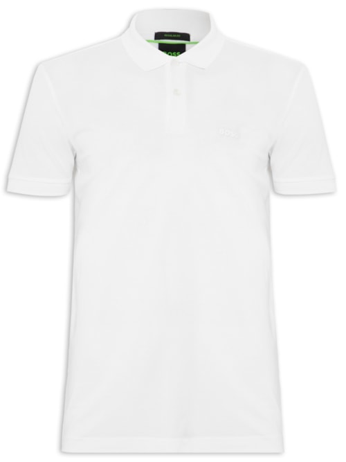 Polo Masculina Manga Curta Pio 1 Regular fit – Branco