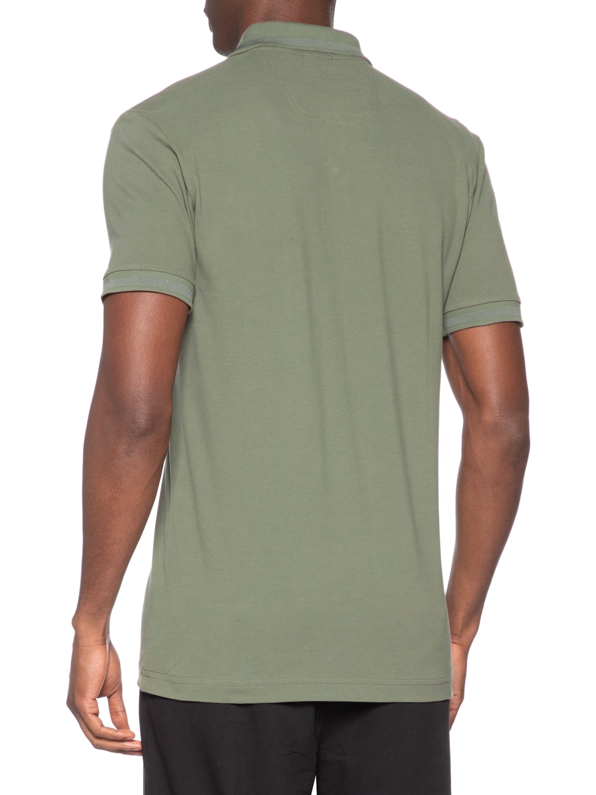 Polo Masculina Manga Curta Pio 1 Regular fit – Verde Boss