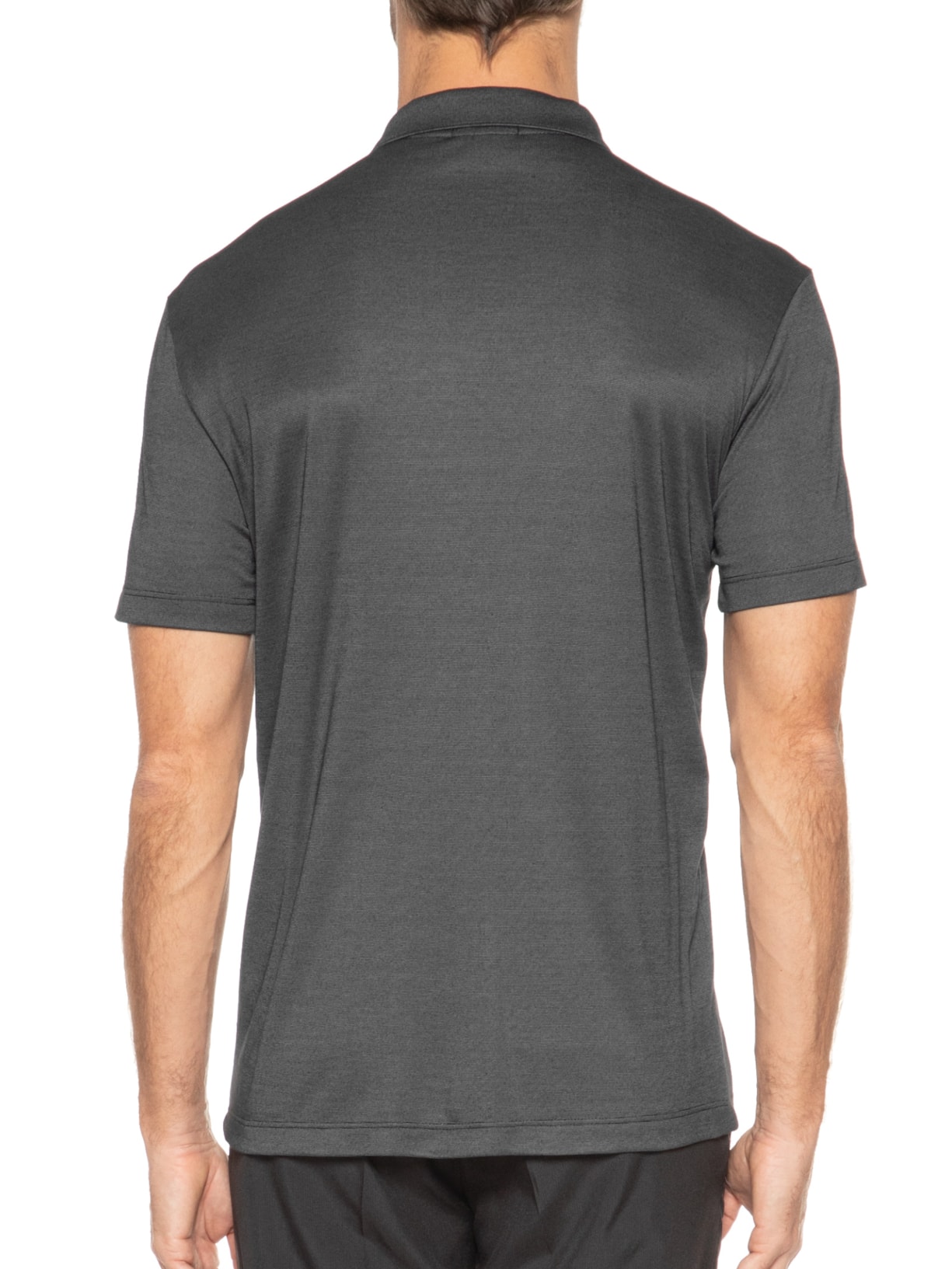 Polo Masculina Manga Curta Rocket Modal Semi Preto Vr