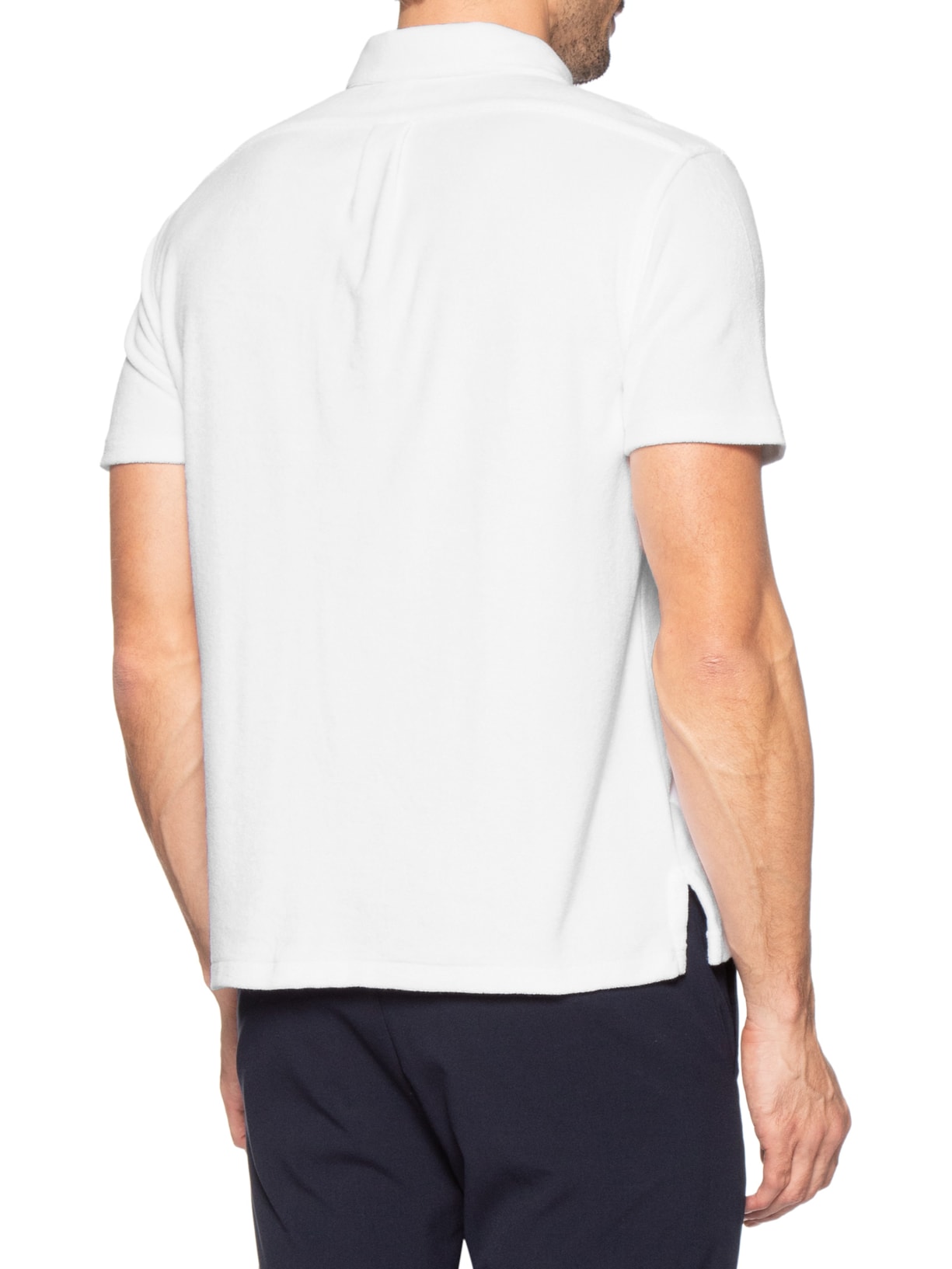 Polo Masculina Manga Curta – Branco Polo Ralph Lauren