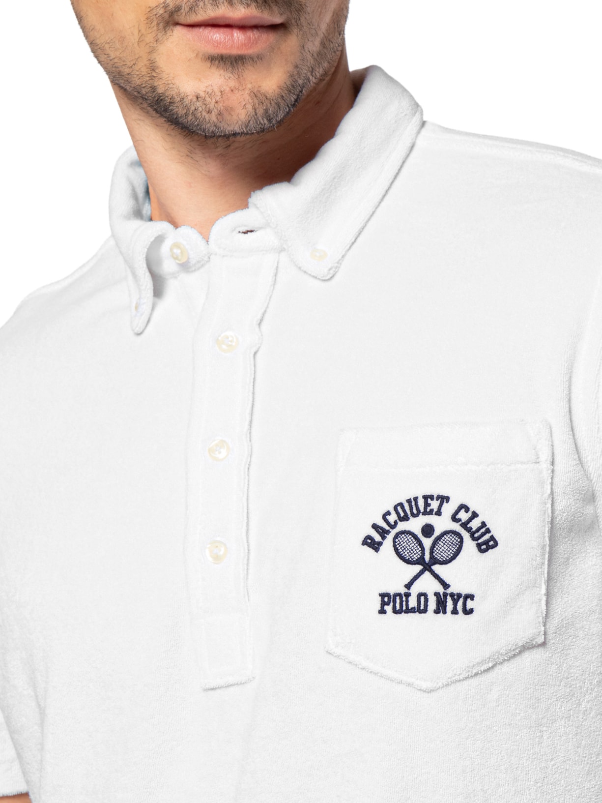 Polo Masculina Manga Curta – Branco Polo Ralph Lauren