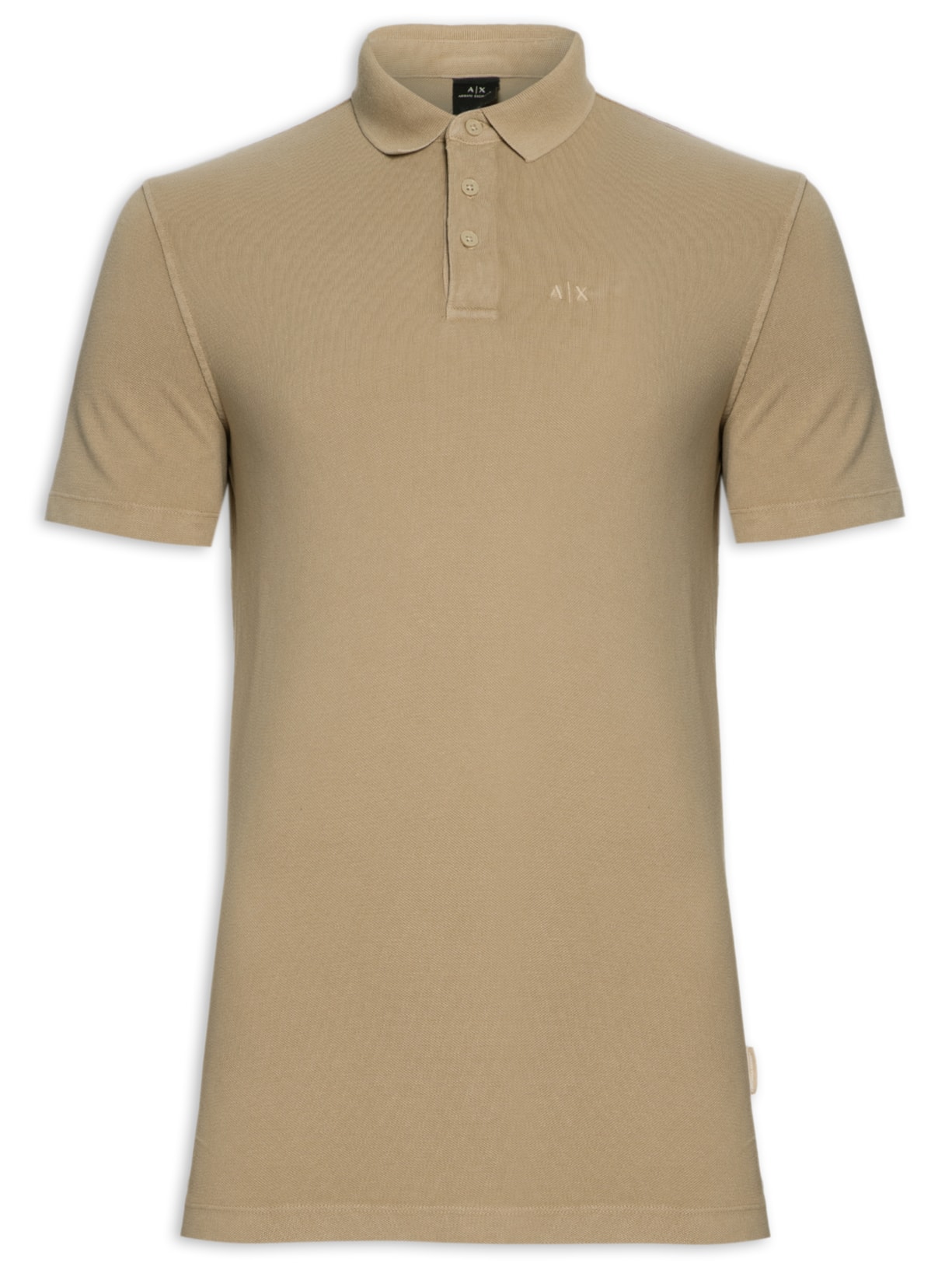 Polo Masculina - Marrom