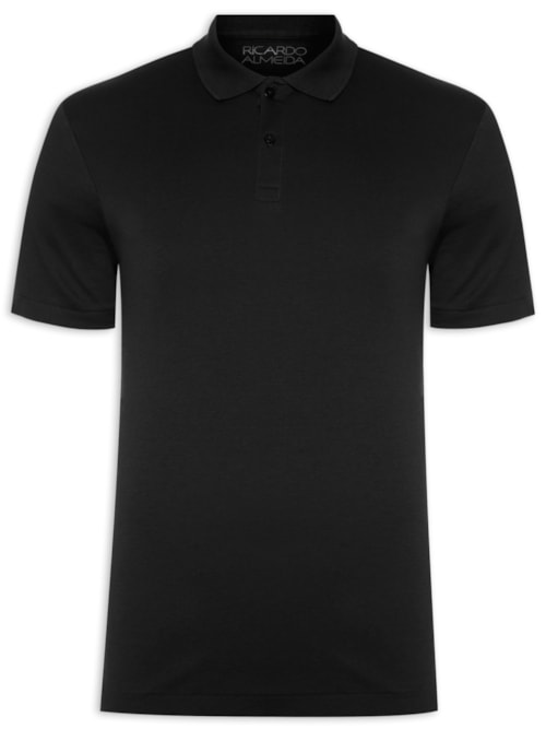 Polo Masculina Ne0074 Inter - Preto