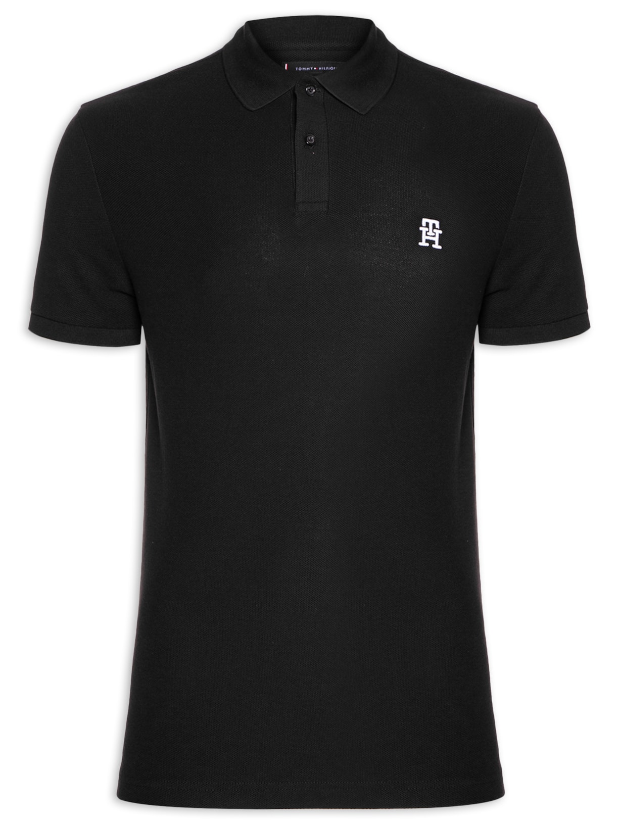 Polo Masculina New Imd Regular - Preto