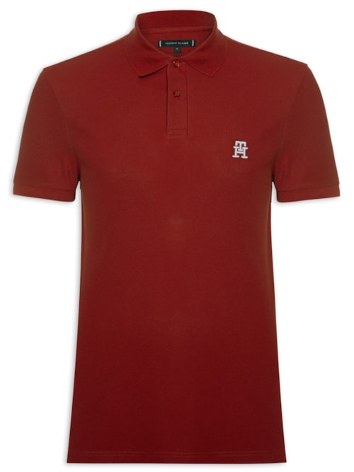 Polo Masculina New IMD Regular - Vermelho
